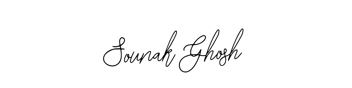 Make a beautiful signature design for name Sounak Ghosh. With this signature (Bearetta-2O07w) style, you can create a handwritten signature for free. Sounak Ghosh signature style 12 images and pictures png