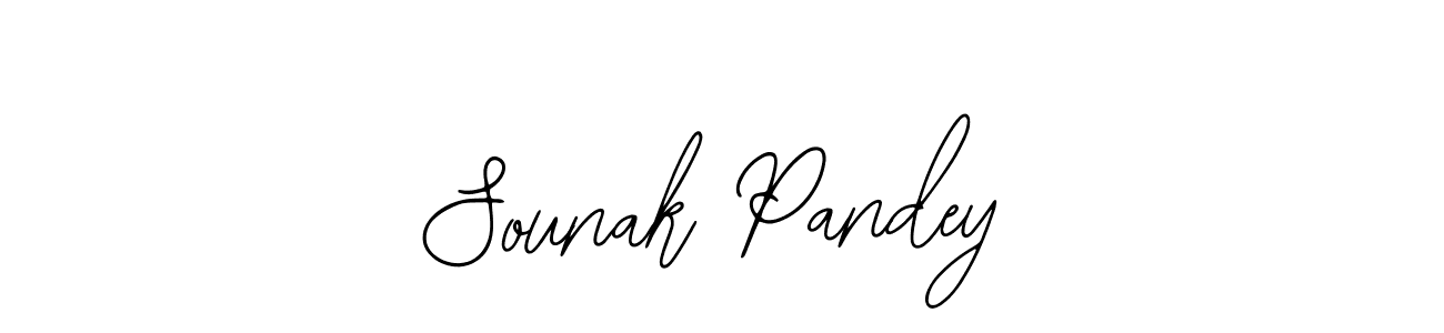 How to make Sounak Pandey signature? Bearetta-2O07w is a professional autograph style. Create handwritten signature for Sounak Pandey name. Sounak Pandey signature style 12 images and pictures png