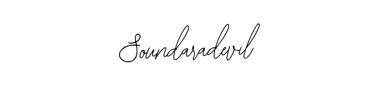 The best way (Bearetta-2O07w) to make a short signature is to pick only two or three words in your name. The name Soundaradevil include a total of six letters. For converting this name. Soundaradevil signature style 12 images and pictures png