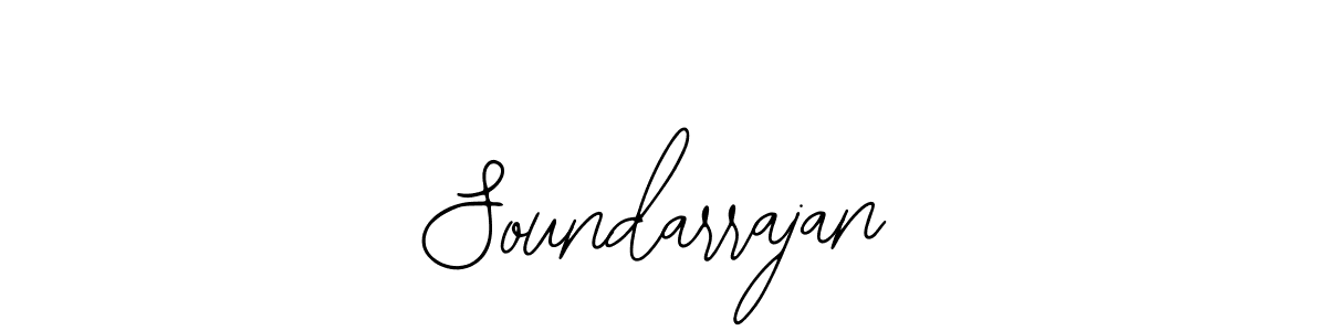 Use a signature maker to create a handwritten signature online. With this signature software, you can design (Bearetta-2O07w) your own signature for name Soundarrajan. Soundarrajan signature style 12 images and pictures png