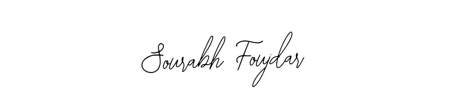 The best way (Bearetta-2O07w) to make a short signature is to pick only two or three words in your name. The name Sourabh Foujdar include a total of six letters. For converting this name. Sourabh Foujdar signature style 12 images and pictures png