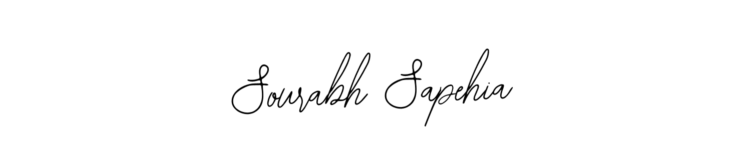 You should practise on your own different ways (Bearetta-2O07w) to write your name (Sourabh Sapehia) in signature. don't let someone else do it for you. Sourabh Sapehia signature style 12 images and pictures png