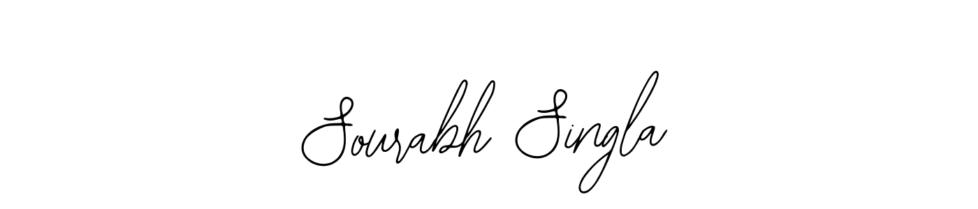 Similarly Bearetta-2O07w is the best handwritten signature design. Signature creator online .You can use it as an online autograph creator for name Sourabh Singla. Sourabh Singla signature style 12 images and pictures png