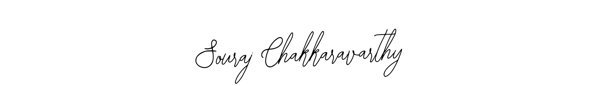 How to make Souraj Chakkaravarthy name signature. Use Bearetta-2O07w style for creating short signs online. This is the latest handwritten sign. Souraj Chakkaravarthy signature style 12 images and pictures png