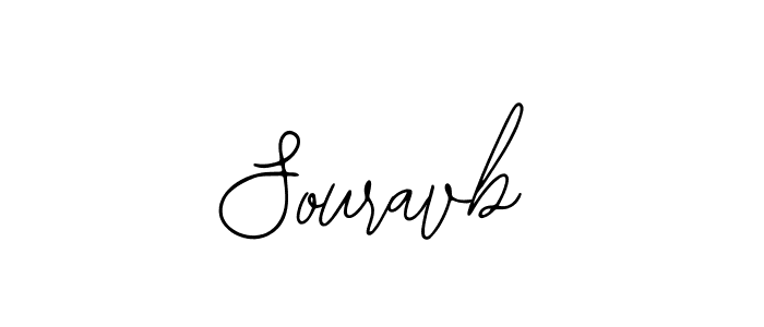 Make a beautiful signature design for name Souravb. With this signature (Bearetta-2O07w) style, you can create a handwritten signature for free. Souravb signature style 12 images and pictures png