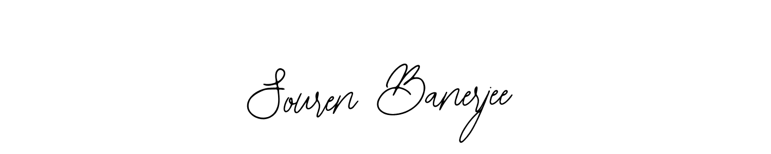 if you are searching for the best signature style for your name Souren Banerjee. so please give up your signature search. here we have designed multiple signature styles  using Bearetta-2O07w. Souren Banerjee signature style 12 images and pictures png