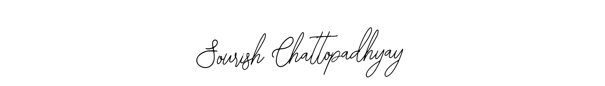 How to make Sourish Chattopadhyay name signature. Use Bearetta-2O07w style for creating short signs online. This is the latest handwritten sign. Sourish Chattopadhyay signature style 12 images and pictures png