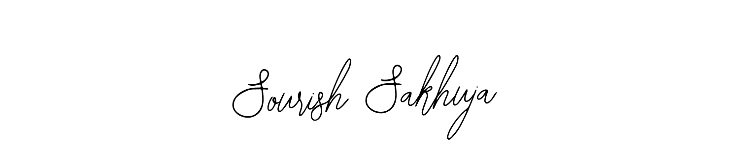 Sourish Sakhuja stylish signature style. Best Handwritten Sign (Bearetta-2O07w) for my name. Handwritten Signature Collection Ideas for my name Sourish Sakhuja. Sourish Sakhuja signature style 12 images and pictures png