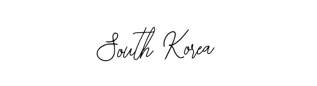 Use a signature maker to create a handwritten signature online. With this signature software, you can design (Bearetta-2O07w) your own signature for name South Korea. South Korea signature style 12 images and pictures png
