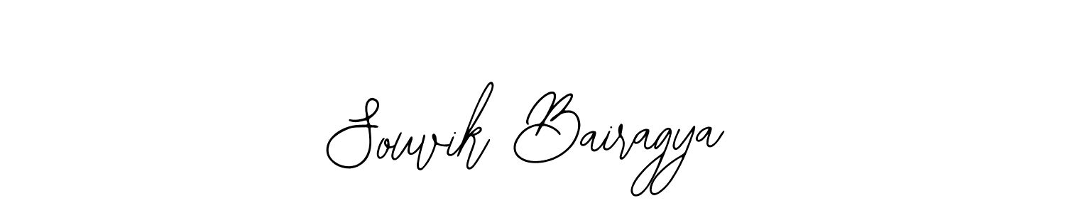 Use a signature maker to create a handwritten signature online. With this signature software, you can design (Bearetta-2O07w) your own signature for name Souvik Bairagya. Souvik Bairagya signature style 12 images and pictures png