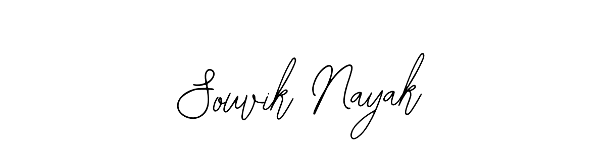 Souvik Nayak stylish signature style. Best Handwritten Sign (Bearetta-2O07w) for my name. Handwritten Signature Collection Ideas for my name Souvik Nayak. Souvik Nayak signature style 12 images and pictures png
