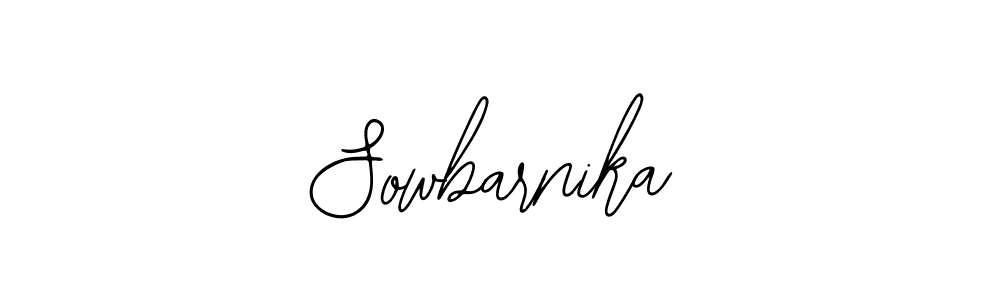 Create a beautiful signature design for name Sowbarnika. With this signature (Bearetta-2O07w) fonts, you can make a handwritten signature for free. Sowbarnika signature style 12 images and pictures png