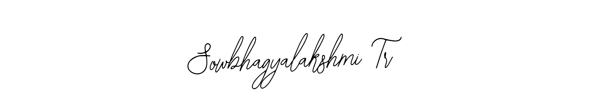 The best way (Bearetta-2O07w) to make a short signature is to pick only two or three words in your name. The name Sowbhagyalakshmi Tr include a total of six letters. For converting this name. Sowbhagyalakshmi Tr signature style 12 images and pictures png