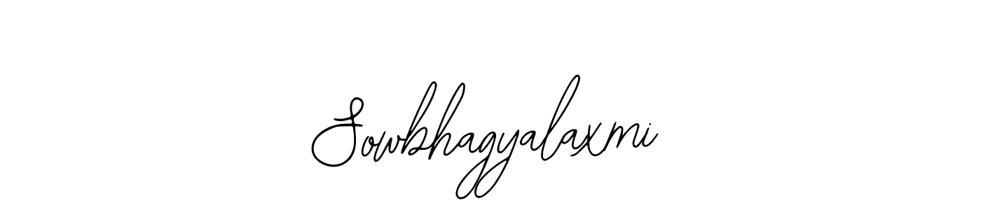 How to make Sowbhagyalaxmi signature? Bearetta-2O07w is a professional autograph style. Create handwritten signature for Sowbhagyalaxmi name. Sowbhagyalaxmi signature style 12 images and pictures png