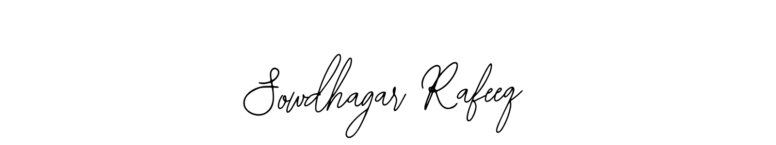 Make a beautiful signature design for name Sowdhagar Rafeeq. Use this online signature maker to create a handwritten signature for free. Sowdhagar Rafeeq signature style 12 images and pictures png