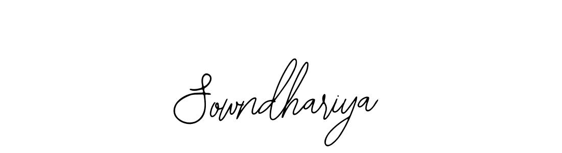 Create a beautiful signature design for name Sowndhariya. With this signature (Bearetta-2O07w) fonts, you can make a handwritten signature for free. Sowndhariya signature style 12 images and pictures png