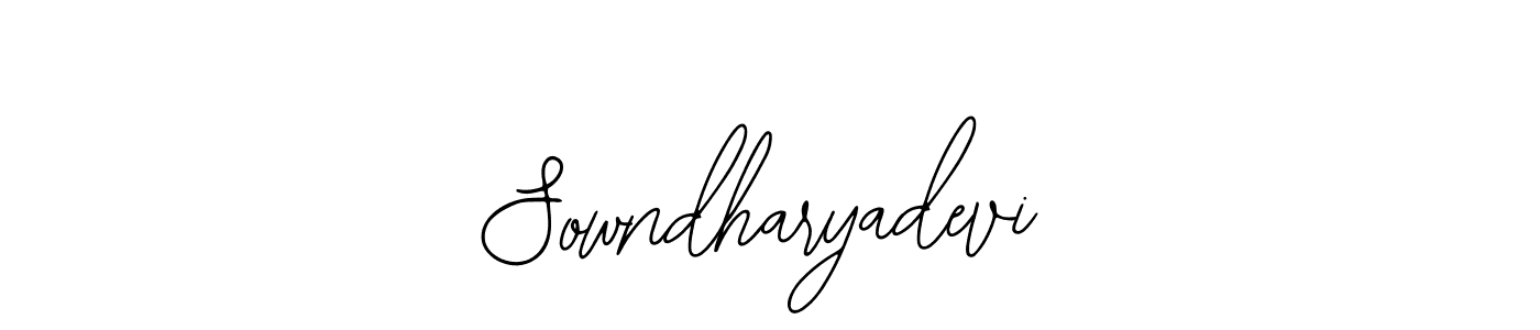 if you are searching for the best signature style for your name Sowndharyadevi. so please give up your signature search. here we have designed multiple signature styles  using Bearetta-2O07w. Sowndharyadevi signature style 12 images and pictures png