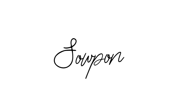 How to Draw Sowpon signature style? Bearetta-2O07w is a latest design signature styles for name Sowpon. Sowpon signature style 12 images and pictures png