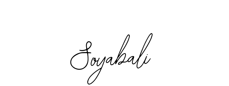 How to Draw Soyabali signature style? Bearetta-2O07w is a latest design signature styles for name Soyabali. Soyabali signature style 12 images and pictures png