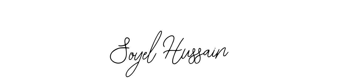 Design your own signature with our free online signature maker. With this signature software, you can create a handwritten (Bearetta-2O07w) signature for name Soyel Hussain. Soyel Hussain signature style 12 images and pictures png