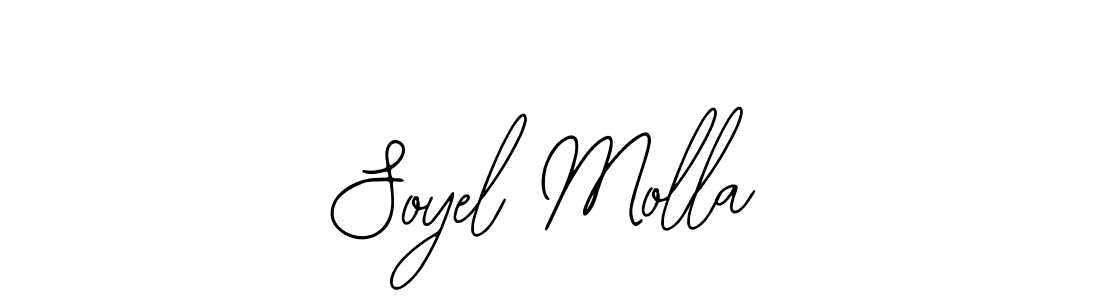 Also You can easily find your signature by using the search form. We will create Soyel Molla name handwritten signature images for you free of cost using Bearetta-2O07w sign style. Soyel Molla signature style 12 images and pictures png