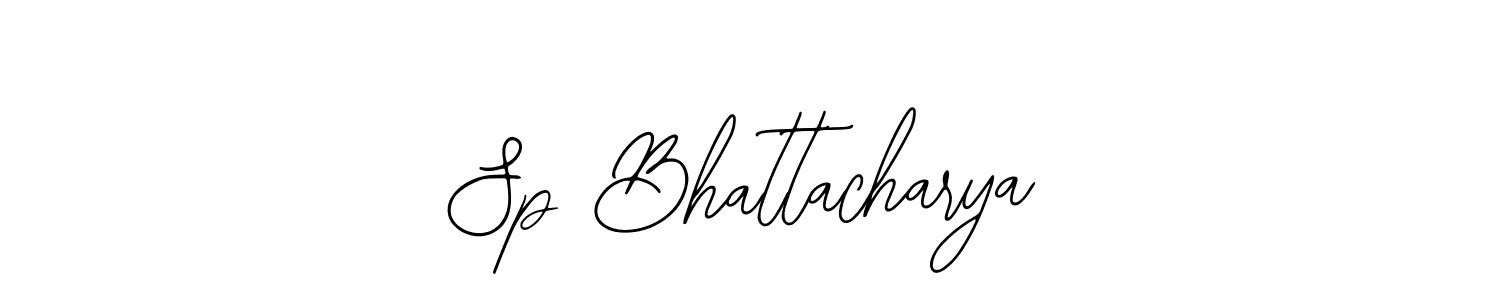 Make a beautiful signature design for name Sp Bhattacharya. With this signature (Bearetta-2O07w) style, you can create a handwritten signature for free. Sp Bhattacharya signature style 12 images and pictures png