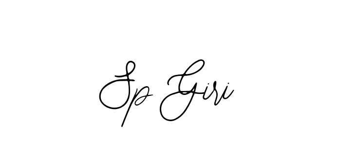 How to make Sp Giri name signature. Use Bearetta-2O07w style for creating short signs online. This is the latest handwritten sign. Sp Giri signature style 12 images and pictures png