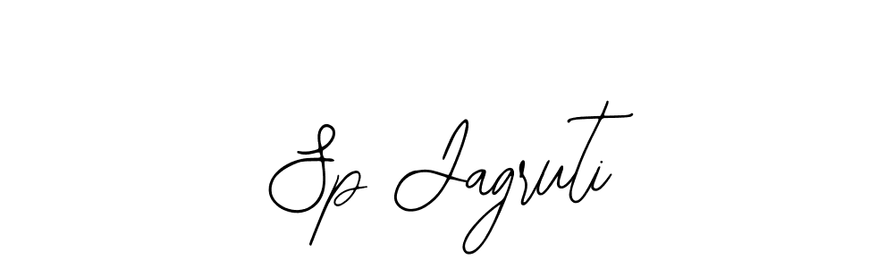 You should practise on your own different ways (Bearetta-2O07w) to write your name (Sp Jagruti) in signature. don't let someone else do it for you. Sp Jagruti signature style 12 images and pictures png