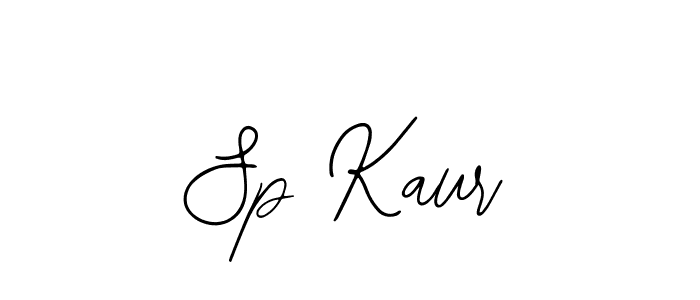 Sp Kaur stylish signature style. Best Handwritten Sign (Bearetta-2O07w) for my name. Handwritten Signature Collection Ideas for my name Sp Kaur. Sp Kaur signature style 12 images and pictures png