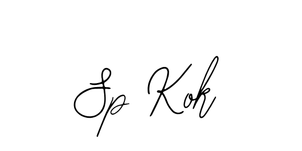 Similarly Bearetta-2O07w is the best handwritten signature design. Signature creator online .You can use it as an online autograph creator for name Sp Kok. Sp Kok signature style 12 images and pictures png