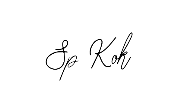 Similarly Bearetta-2O07w is the best handwritten signature design. Signature creator online .You can use it as an online autograph creator for name Sp Kok. Sp Kok signature style 12 images and pictures png