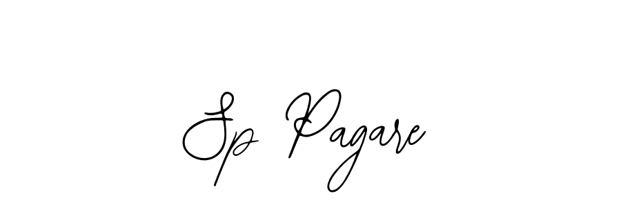 How to make Sp Pagare name signature. Use Bearetta-2O07w style for creating short signs online. This is the latest handwritten sign. Sp Pagare signature style 12 images and pictures png