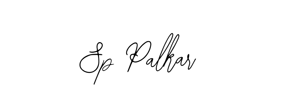 You should practise on your own different ways (Bearetta-2O07w) to write your name (Sp Palkar) in signature. don't let someone else do it for you. Sp Palkar signature style 12 images and pictures png