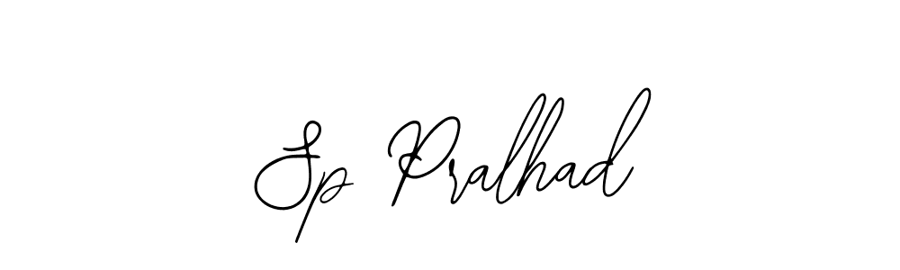 Similarly Bearetta-2O07w is the best handwritten signature design. Signature creator online .You can use it as an online autograph creator for name Sp Pralhad. Sp Pralhad signature style 12 images and pictures png