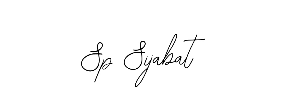 This is the best signature style for the Sp Sijabat name. Also you like these signature font (Bearetta-2O07w). Mix name signature. Sp Sijabat signature style 12 images and pictures png