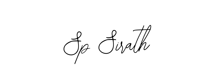 Make a beautiful signature design for name Sp Sirath. With this signature (Bearetta-2O07w) style, you can create a handwritten signature for free. Sp Sirath signature style 12 images and pictures png