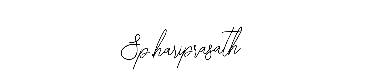 Make a beautiful signature design for name Sp.hariprasath. Use this online signature maker to create a handwritten signature for free. Sp.hariprasath signature style 12 images and pictures png