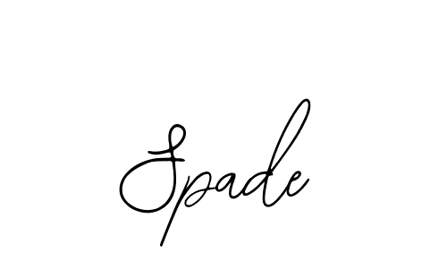 The best way (Bearetta-2O07w) to make a short signature is to pick only two or three words in your name. The name Spade include a total of six letters. For converting this name. Spade signature style 12 images and pictures png