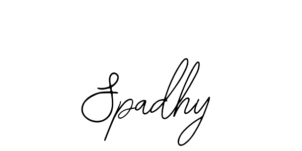 Also You can easily find your signature by using the search form. We will create Spadhy name handwritten signature images for you free of cost using Bearetta-2O07w sign style. Spadhy signature style 12 images and pictures png