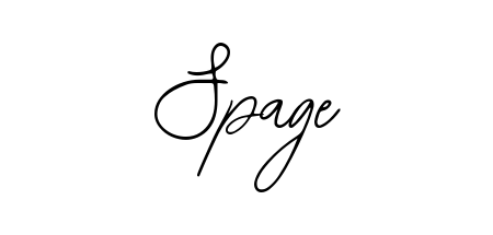 The Bearetta-2O07w typeface gives name Spage a refined look. Suitable for certificates, diplomas, and official verification. Spage signature style 12 images and pictures png