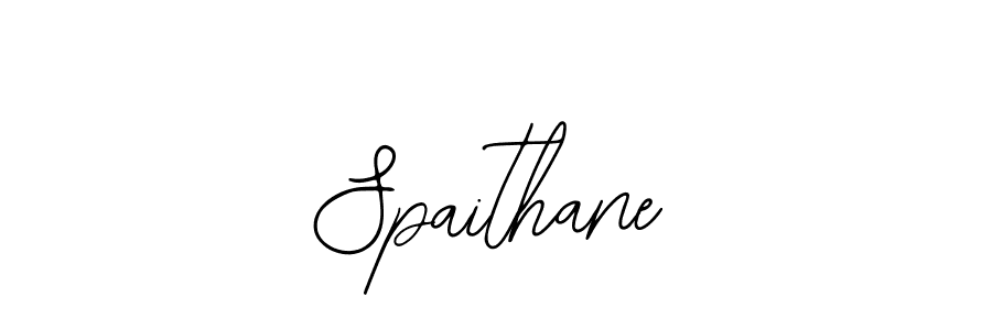 How to make Spaithane signature? Bearetta-2O07w is a professional autograph style. Create handwritten signature for Spaithane name. Spaithane signature style 12 images and pictures png