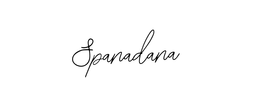 The best way (Bearetta-2O07w) to make a short signature is to pick only two or three words in your name. The name Spanadana include a total of six letters. For converting this name. Spanadana signature style 12 images and pictures png