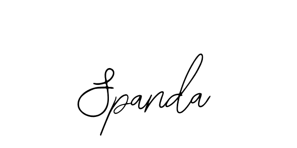 if you are searching for the best signature style for your name Spanda. so please give up your signature search. here we have designed multiple signature styles  using Bearetta-2O07w. Spanda signature style 12 images and pictures png