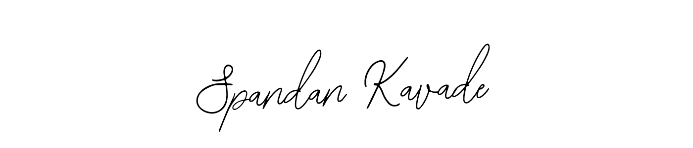 Also we have Spandan Kavade name is the best signature style. Create professional handwritten signature collection using Bearetta-2O07w autograph style. Spandan Kavade signature style 12 images and pictures png