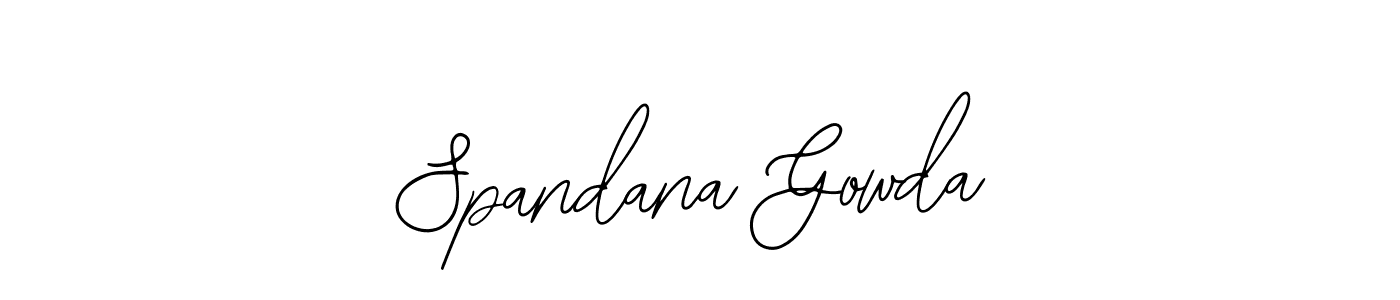 Once you've used our free online signature maker to create your best signature Bearetta-2O07w style, it's time to enjoy all of the benefits that Spandana Gowda name signing documents. Spandana Gowda signature style 12 images and pictures png