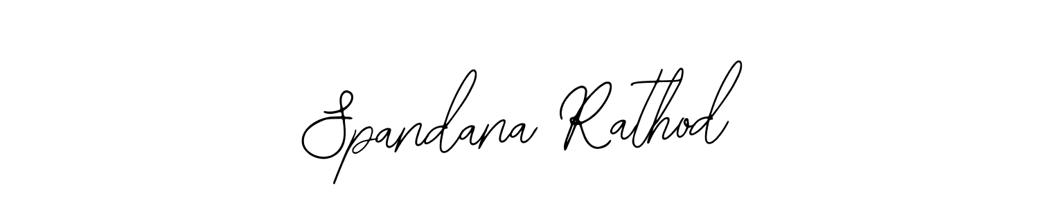 Use a signature maker to create a handwritten signature online. With this signature software, you can design (Bearetta-2O07w) your own signature for name Spandana Rathod. Spandana Rathod signature style 12 images and pictures png