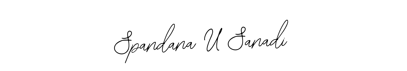 See photos of Spandana U Sanadi official signature by Spectra . Check more albums & portfolios. Read reviews & check more about Bearetta-2O07w font. Spandana U Sanadi signature style 12 images and pictures png