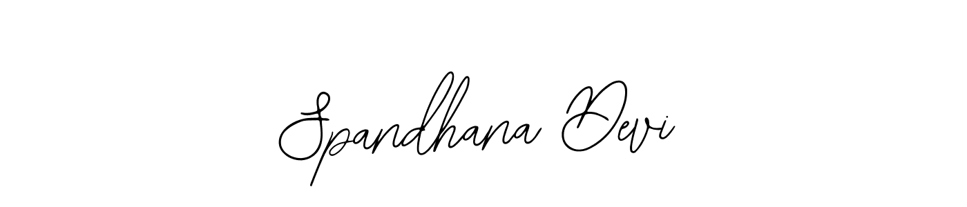 Spandhana Devi stylish signature style. Best Handwritten Sign (Bearetta-2O07w) for my name. Handwritten Signature Collection Ideas for my name Spandhana Devi. Spandhana Devi signature style 12 images and pictures png