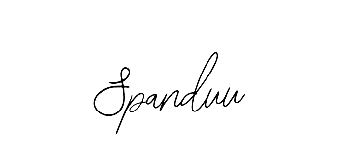 if you are searching for the best signature style for your name Spanduu. so please give up your signature search. here we have designed multiple signature styles  using Bearetta-2O07w. Spanduu signature style 12 images and pictures png