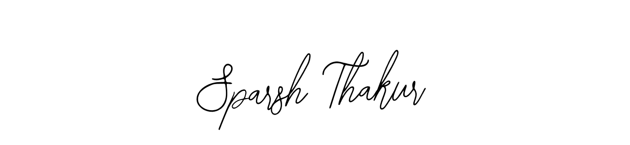 Also You can easily find your signature by using the search form. We will create Sparsh Thakur name handwritten signature images for you free of cost using Bearetta-2O07w sign style. Sparsh Thakur signature style 12 images and pictures png